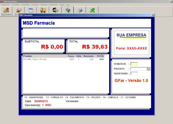 Msd Farmácia Sistema Para Farmácia